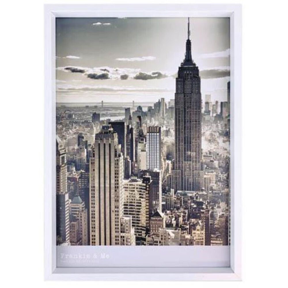Frankie & ME White Wooden Poster A3 Picture Frame Home/Office Photo Decor