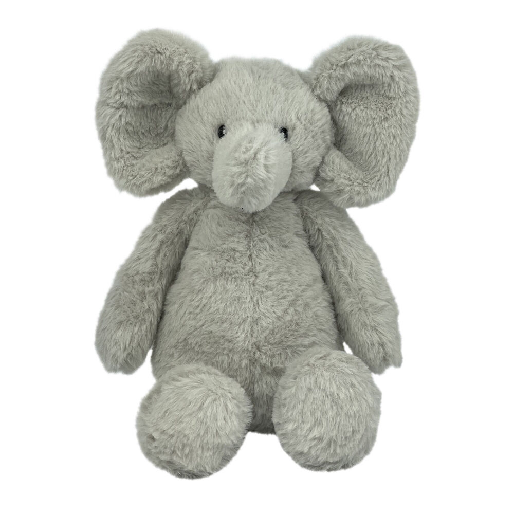 Momoko 23cm Grey Baby Elephant Animal Stuffed Doll Kids/Children Soft Plush Toy