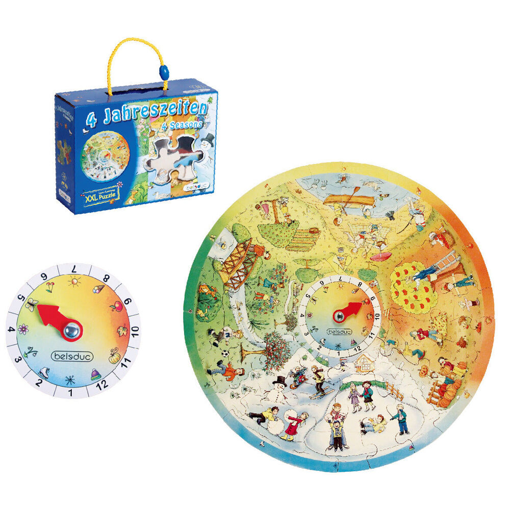 Beleduc XXL Four Seasons Puzzle Seasonal Education Children/Kids - 3y+