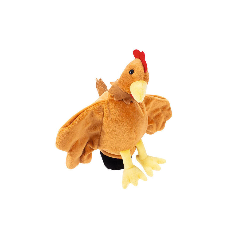 Beleduc Hand Puppet Hen Storytelling Tool Brown Children/Kids - 3y+