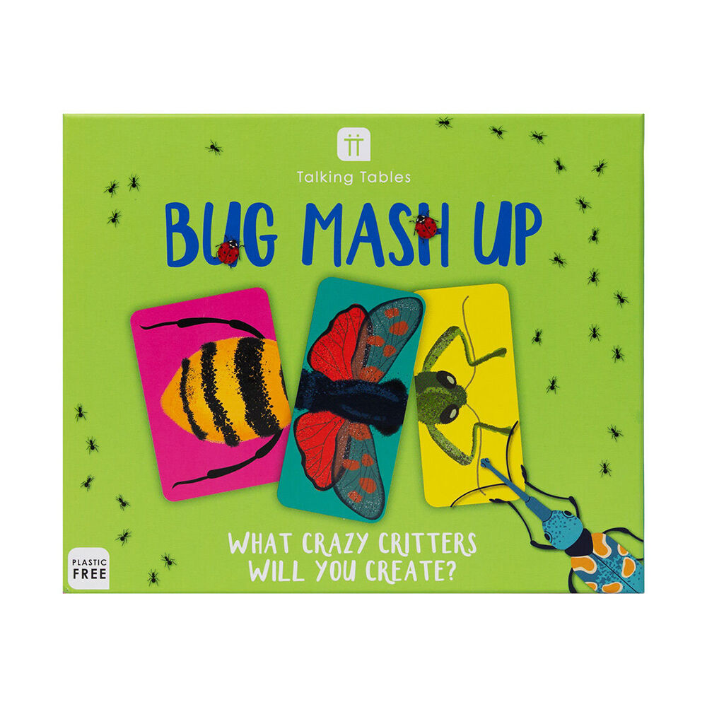 Talking Tables Educational Bug Mash Up Game Fun Learning Kids/Family