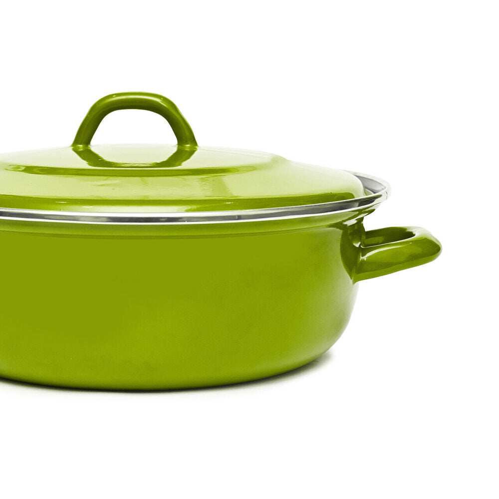 Classica 26cm Heavy Gauge Casserole w/ Lid Apple Green Kitchen Cookware — image 2
