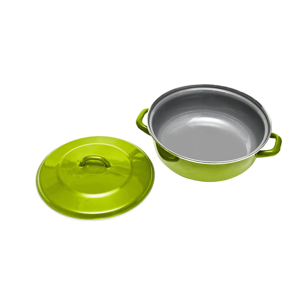 Classica 26cm Heavy Gauge Casserole w/ Lid Apple Green Kitchen Cookware — image 3