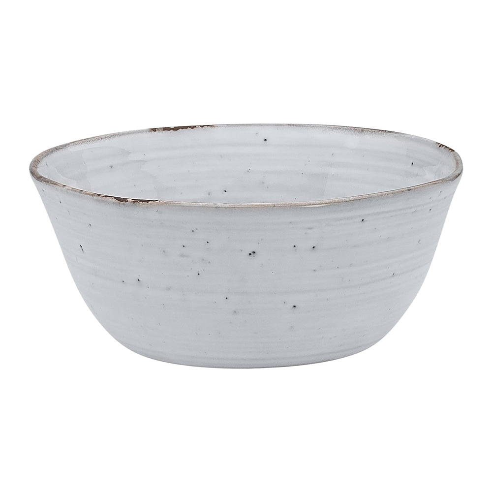 Ecology Ottawa Stoneware Rustic Round Dinner Food/Soup Bowl 15.5cm - Orchid (4 Pack) — image 2