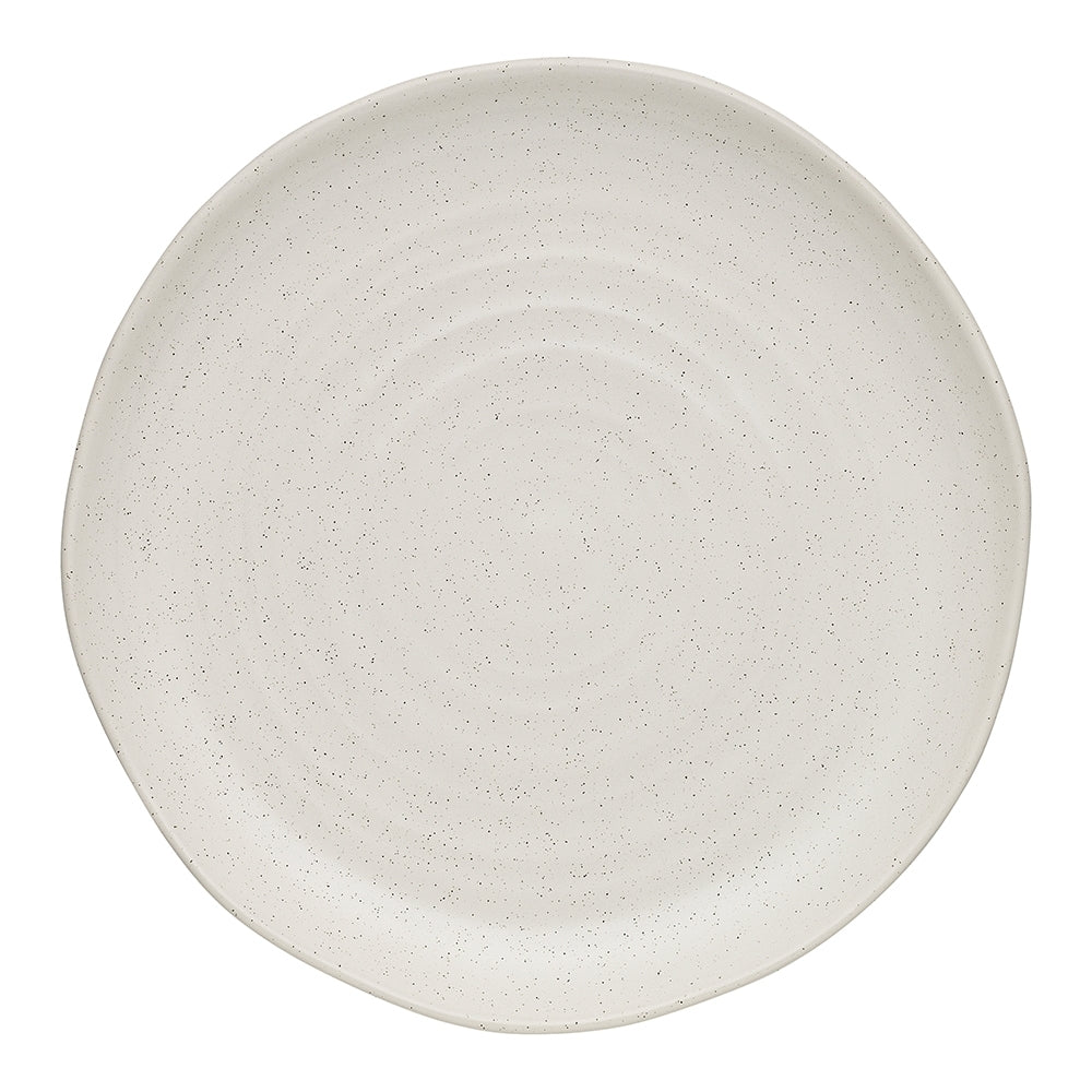 Ecology Ottawa Stoneware Rustic Dinner Plate Food/Meal/Platter 27.5cm - Calico