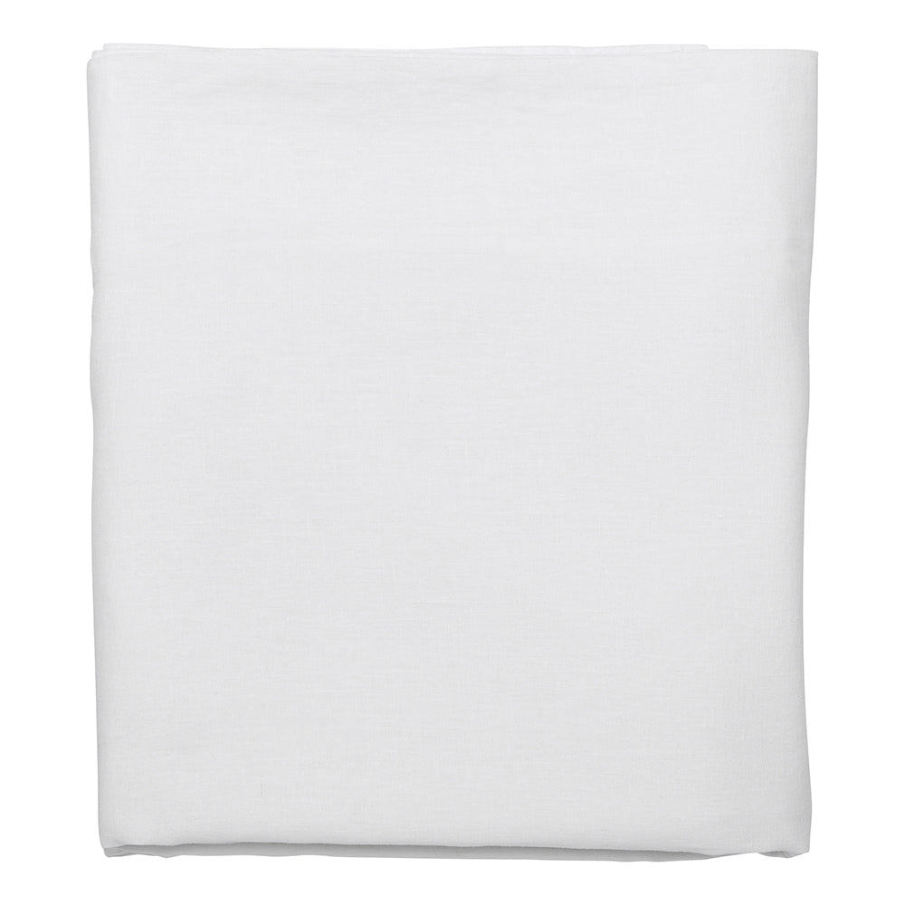 Ecology Dream Size Super King Soft Fitted Bed Sheet White Home Bedding/Linen