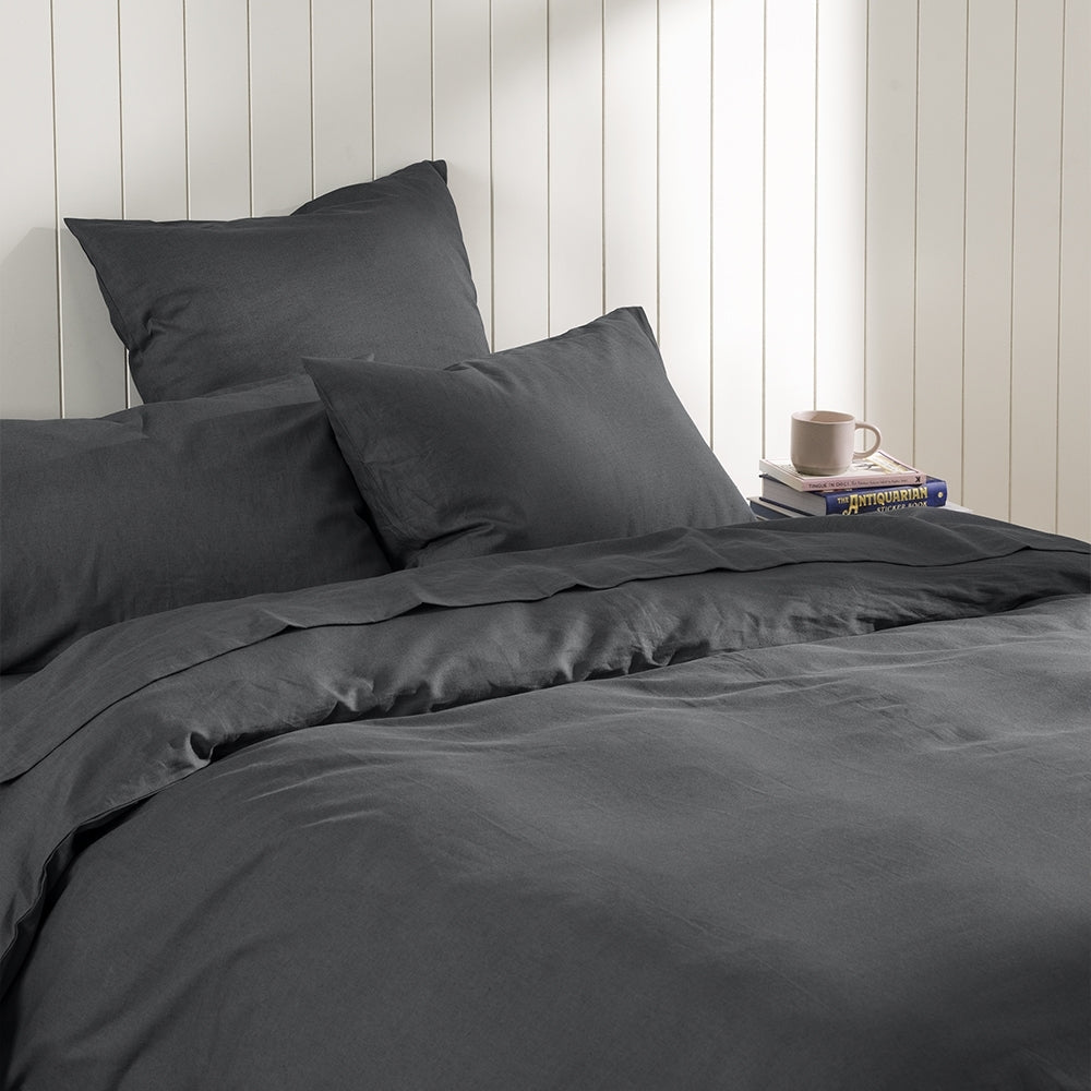 Ecology Dream Size Super King Soft Flat Bed Sheet Storm Home Bedding/Linen — image 4
