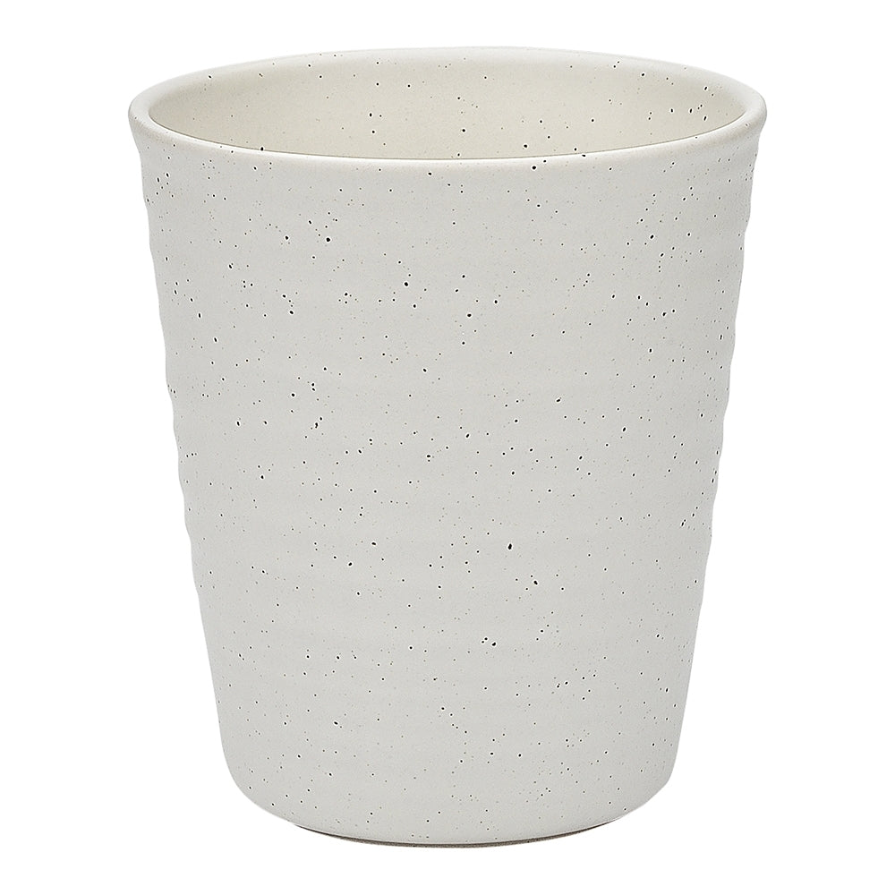 Ecology Ottawa 250ml Stoneware Calico Latte Cup Espresso Shot/Water Mug Cream