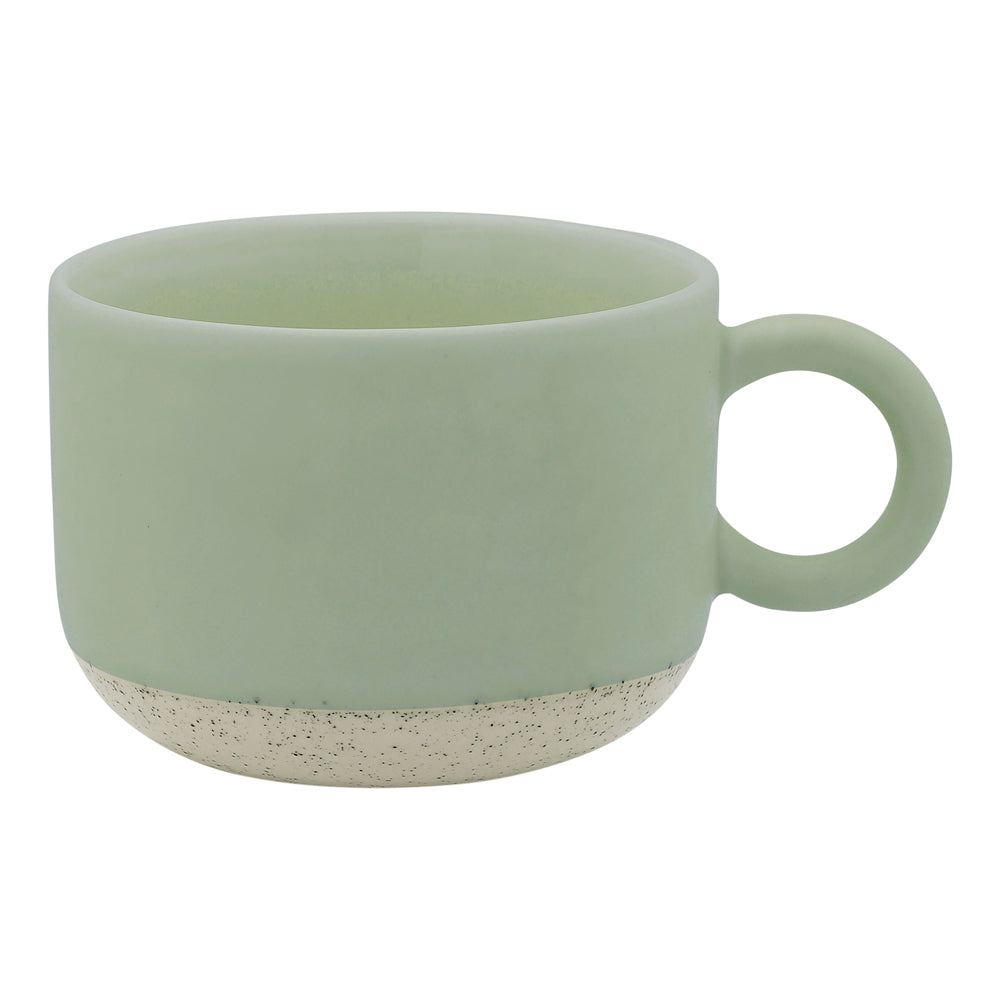 Ecology Stoneware Kitchenware Hull Drinking Mug Tea Cup 370ml/14cm Seagreen