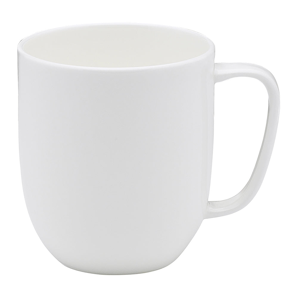 Ecology 380ml Canvas Coupe Mug Coffee/Tea Tableware Kitchen Drinking Cup White
