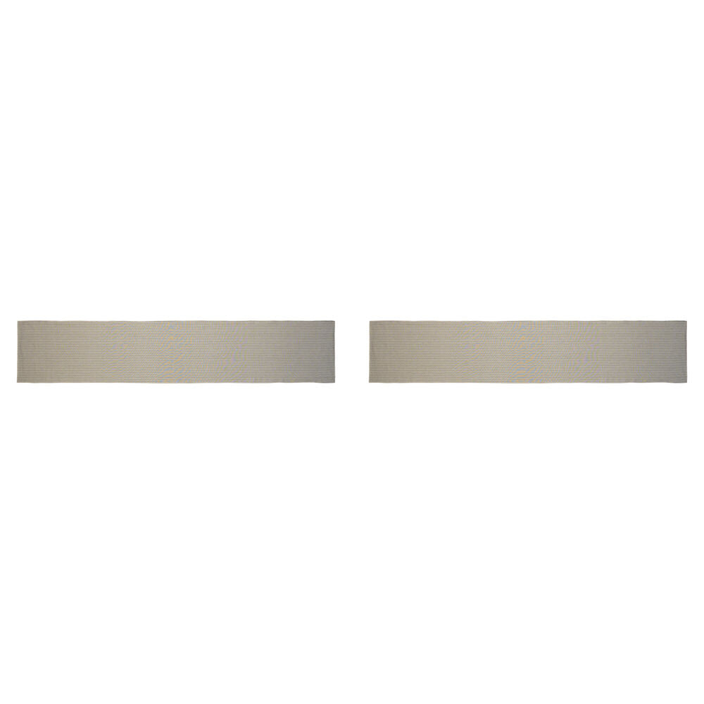 Ecology Tonka Cotton Rectangular Table Runner 35x180cm (2 Pack)