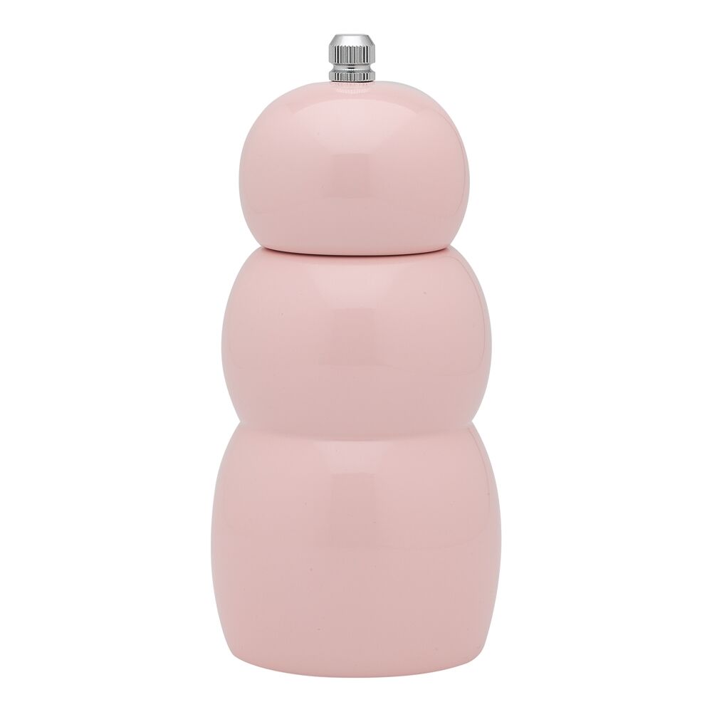 Ecology 15.5cm Blush High Gloss Rubber Wood Salt and Pepper/Herb Pod Grinder