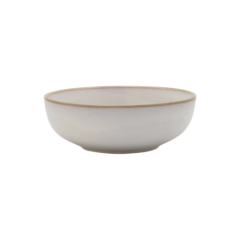 Ecology Stoneware Kitchenware Element Aesthetic Elegant Bowl 18cm Blanc WHT