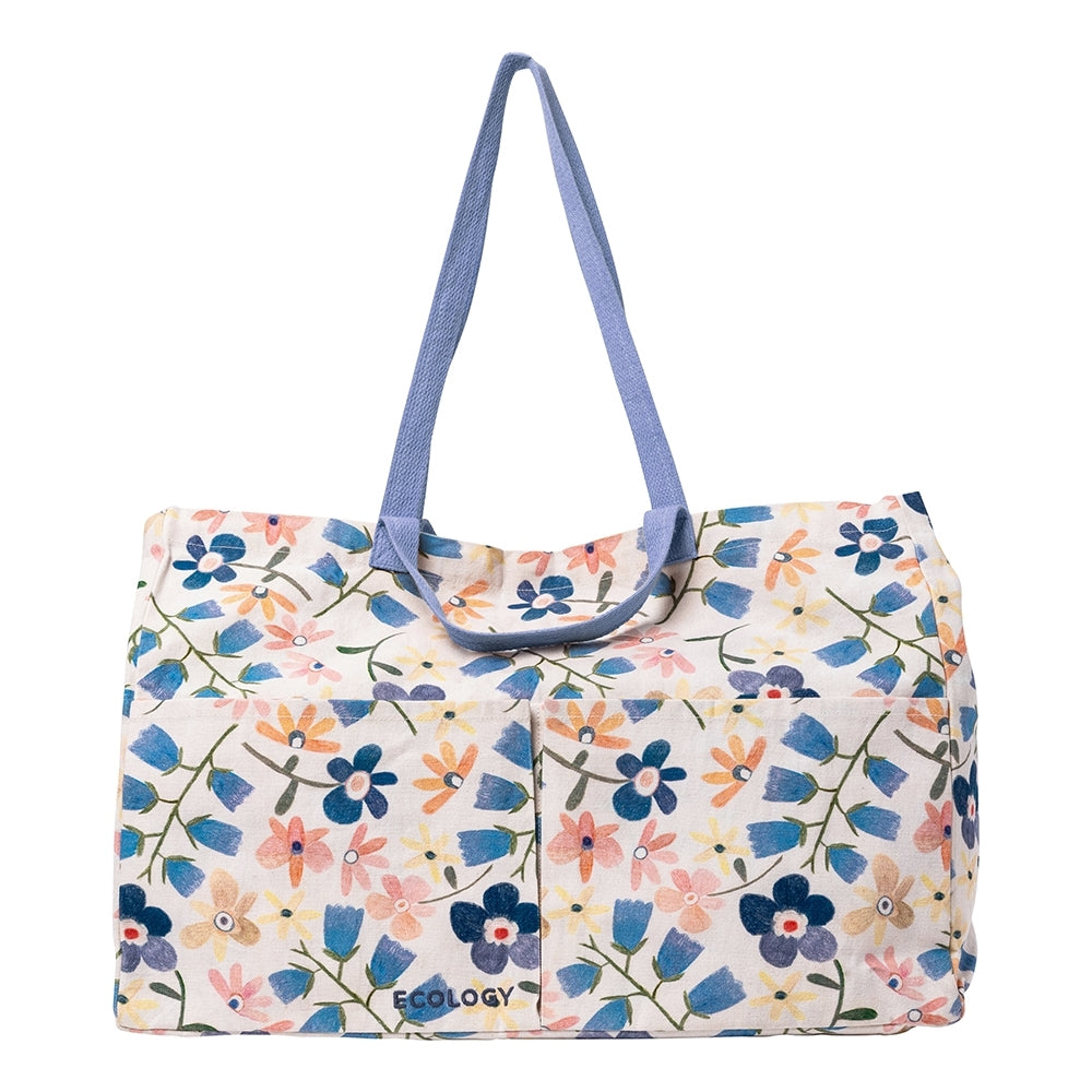 Ecology Voyage 100% Waxed Versatile Tote Carry Bag April — Cotton Large 50cm