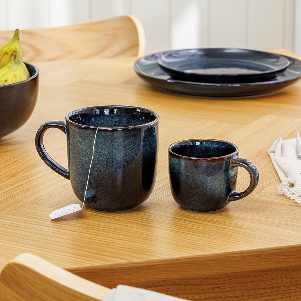 Ecology Element 360ml Stoneware Coffee Mug Cup w/ Handle Round Tableware Raven — image 3