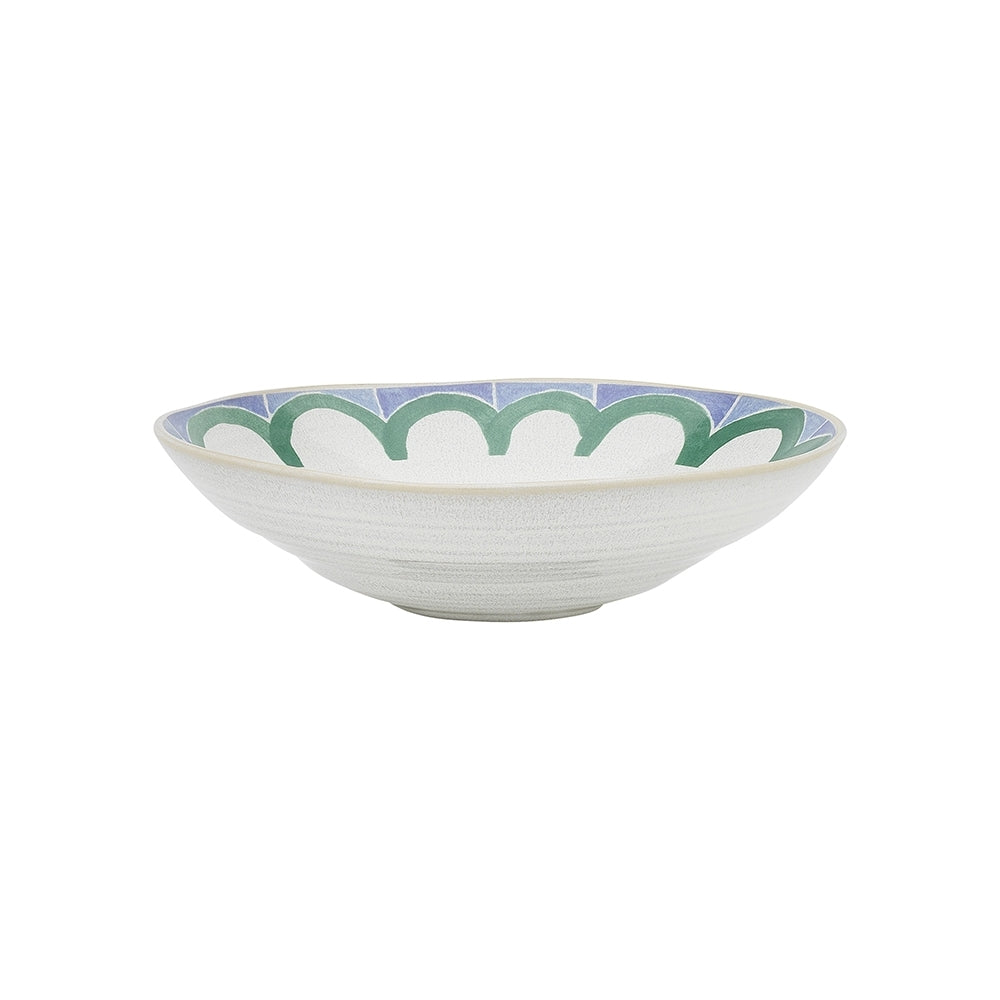 Ecology Dinnerware Stoneware w/ Reactive Graze Arco Bowl 18cm Blu/grn (4 Pieces) — image 2