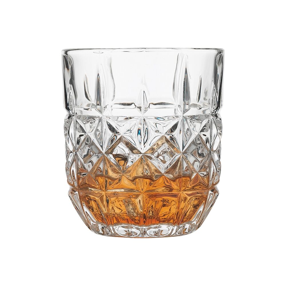 Ecology Matis Soda Lime Glass Whiskey Drinking Glasses 250ml Clear (4 Pieces) — image 3