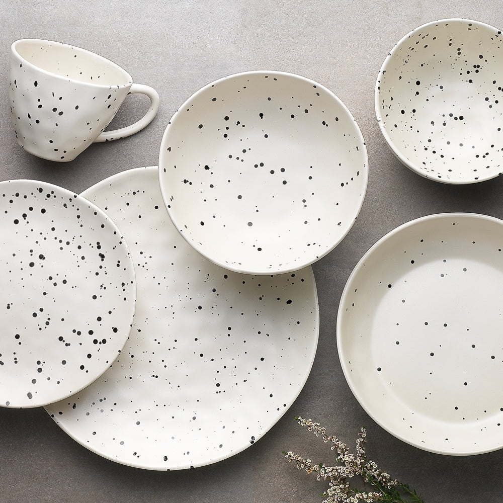 Ecology Speckle Polka 14cm Stoneware Soup/Noodle Bowl Round Serving Tableware — image 2