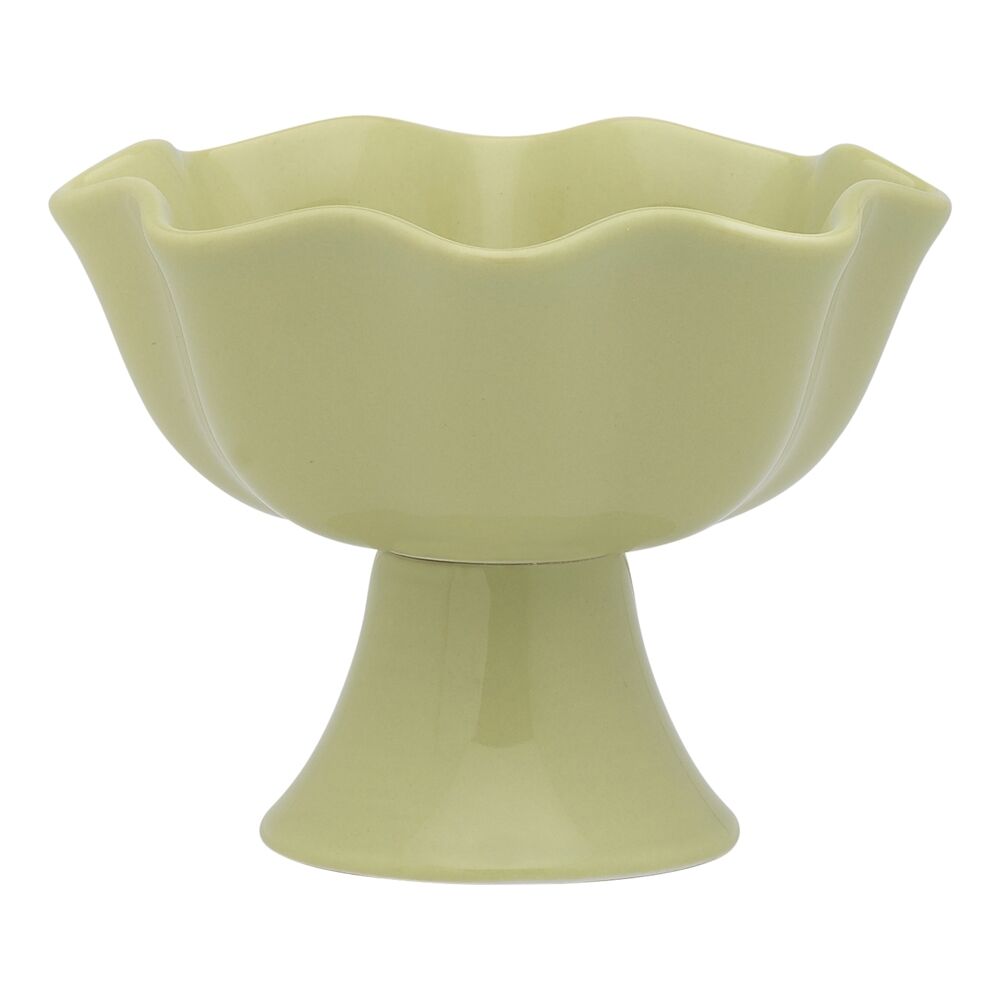 Ecology Ruffle Footed Bowls 12cm Pink Salt, Midday, Twilight, Ginko (4 Pieces) — image 2