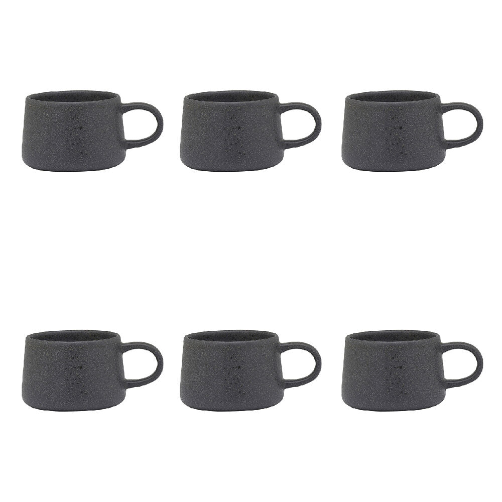 Ecology Ottawa Stoneware Mug Drinking Coffee/Tea Cup Tableware 365ml Stone (6 Pack)