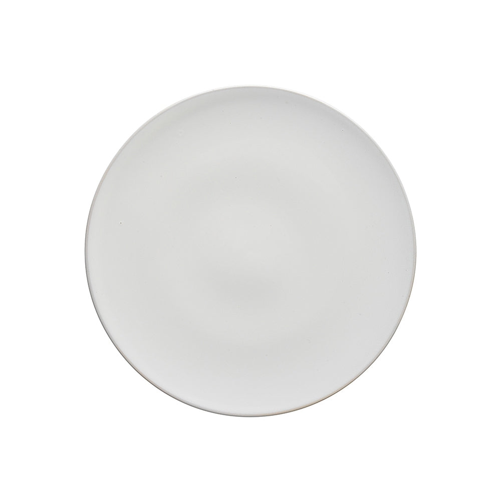 Ecology 21cm Circa Side Plate Kitchen Salad Serving Platter Stoneware Dish Chalk