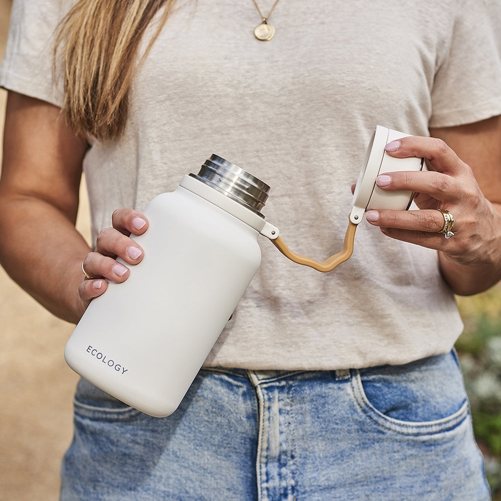 Ecology Esse Stainless Steel Water Drinking Bottle Tumbler 1L/22.5cm Stone — image 2