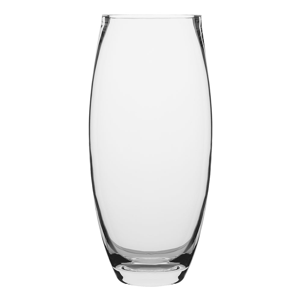 Ecology Fleur Barrel Soda Lime Glass Vase Decorative Flower Vessels 25cm