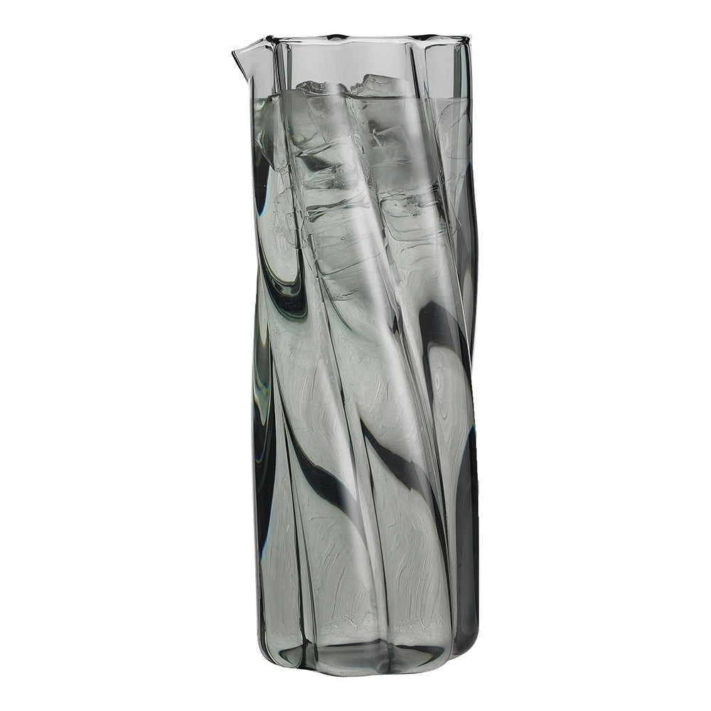 Ecology Borosilicate Elegant Tableware Glass Aurora Carafe 1.5L/27cm Smoke — image 2