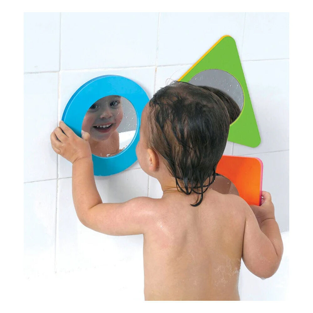 Edushape Tub Fun Magic Mirror Shapes Soft Foam Bath Toy Toddler 12m+ (3 Pieces) — image 4