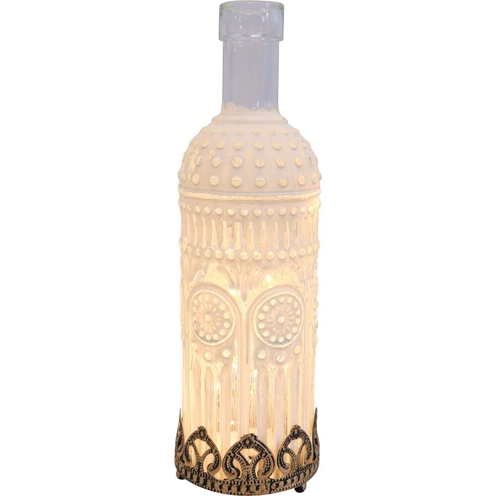 LVD Lantern LED Gatsby Decorative Lighting Tabletop Display Home Decor White