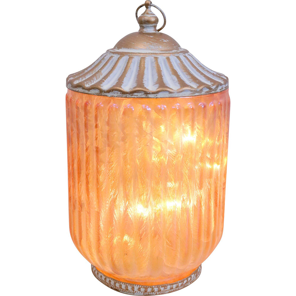 LVD Lantern LED Large Vasey Decorative Lighting Tabletop 19cm Home Decor (2 Pack) — image 2