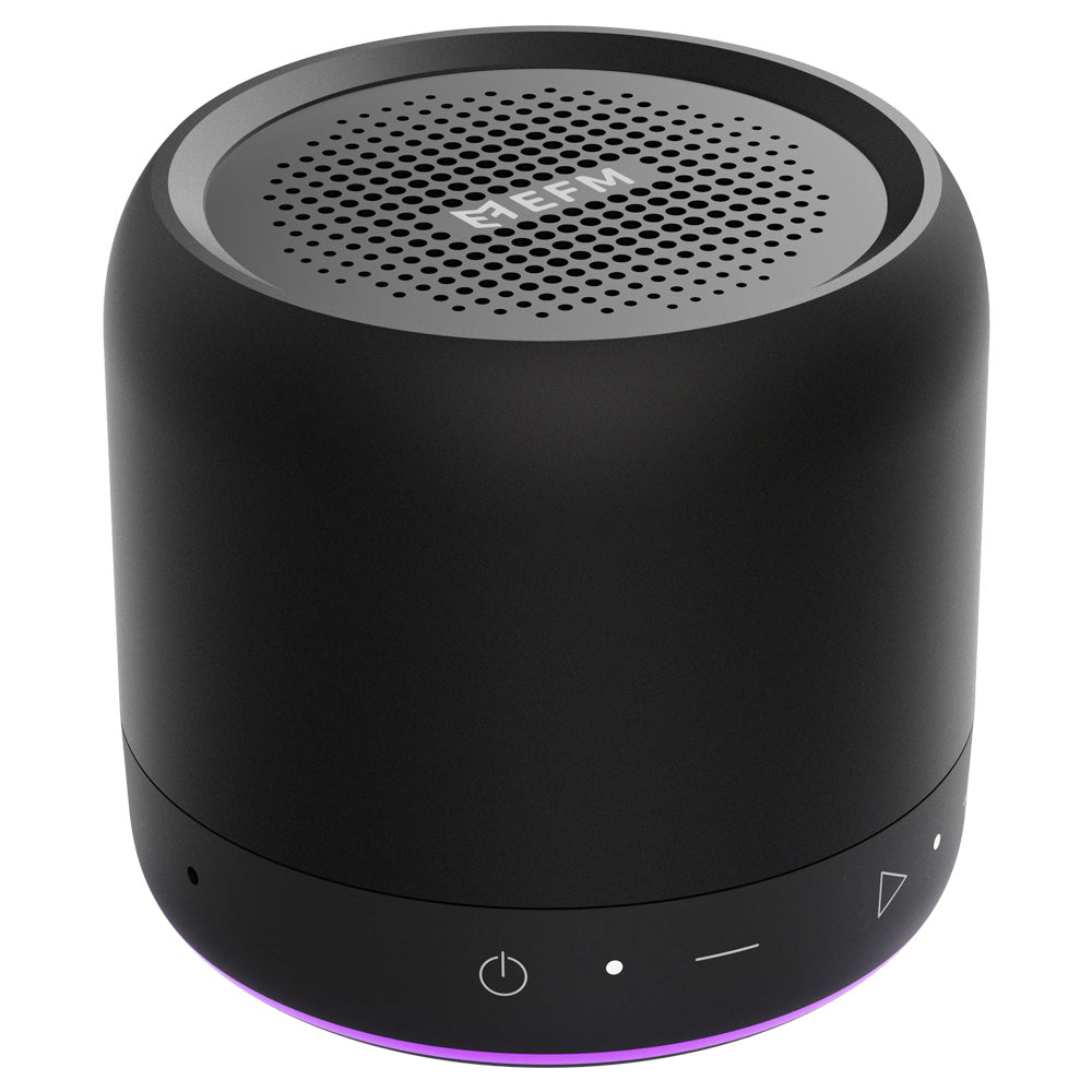 Efm Cloudbreak LED Wireless Mini Bluetooth Speaker TWS For Apple/Samsung Black — image 2