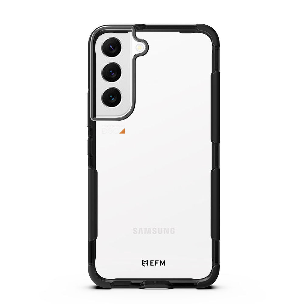Efm Cayman Phone Case Armour w/D3O 5G Signal Plus For Samsung Galaxy S22+ Carbon