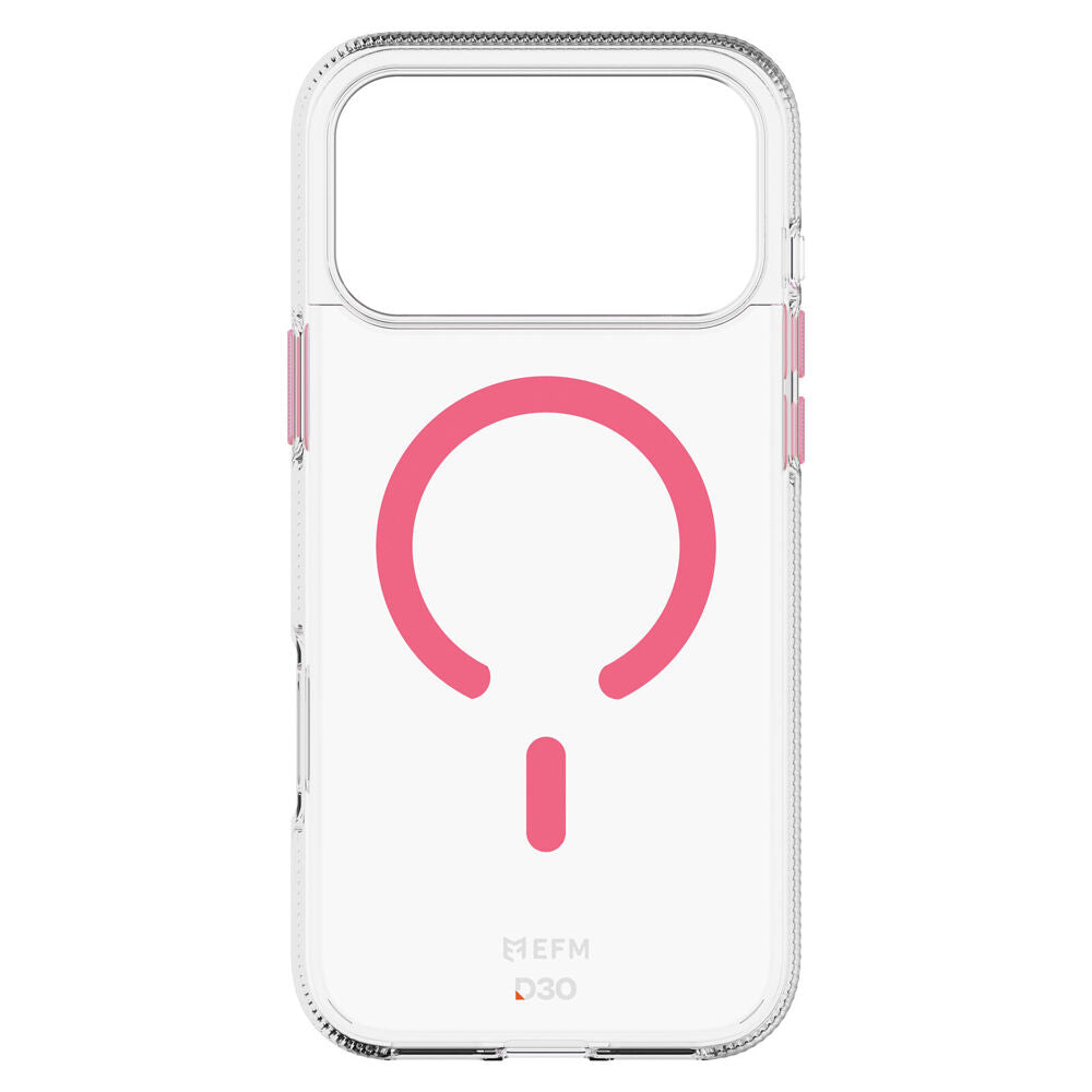 Efm 6.9in Pink Ibiza Phone Case with D3O Zero For iPhone 17 Pro Max