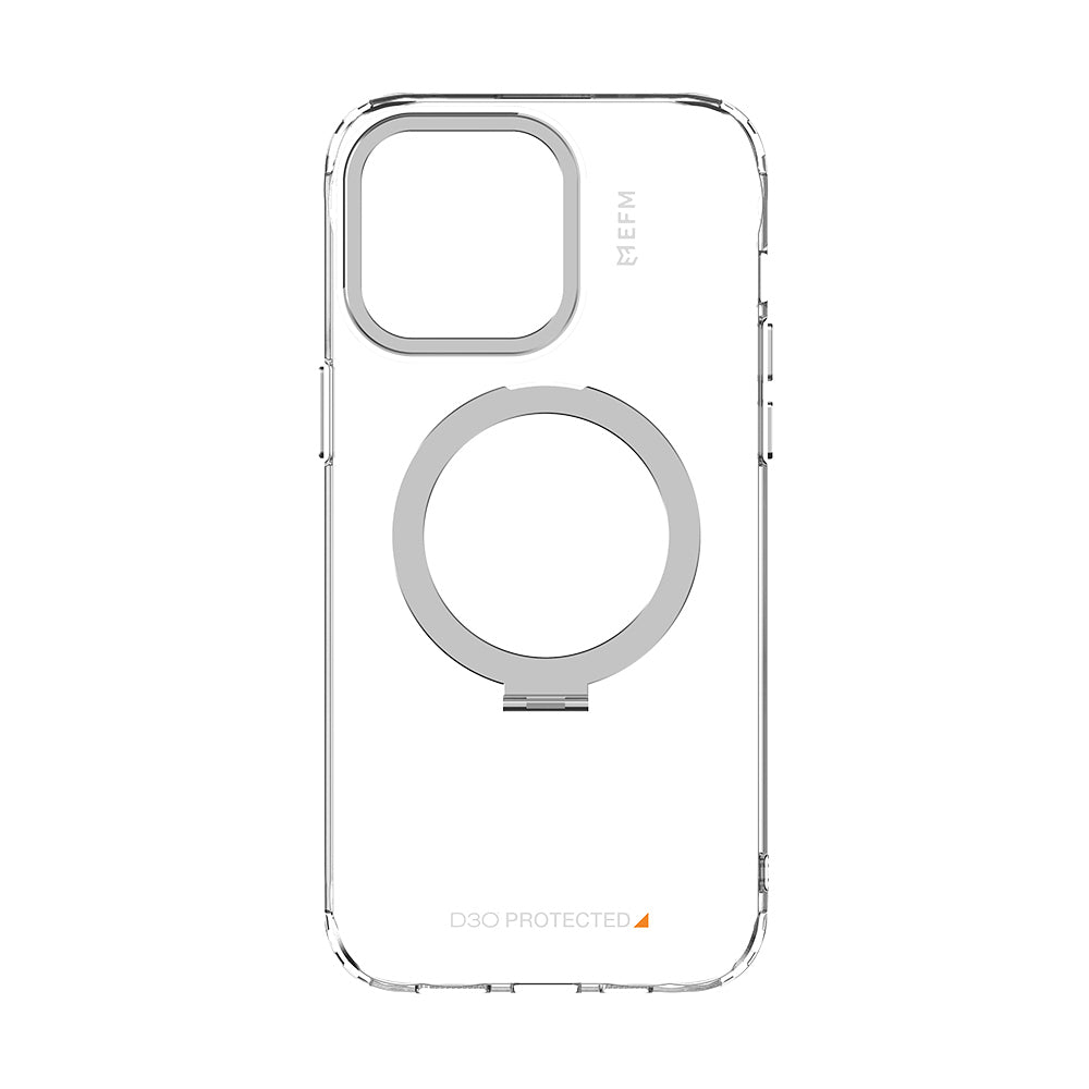 Efm Alta Phone Case Cover Armour w/D3O BIO For Apple iPhone 15 Pro Crystal Clear