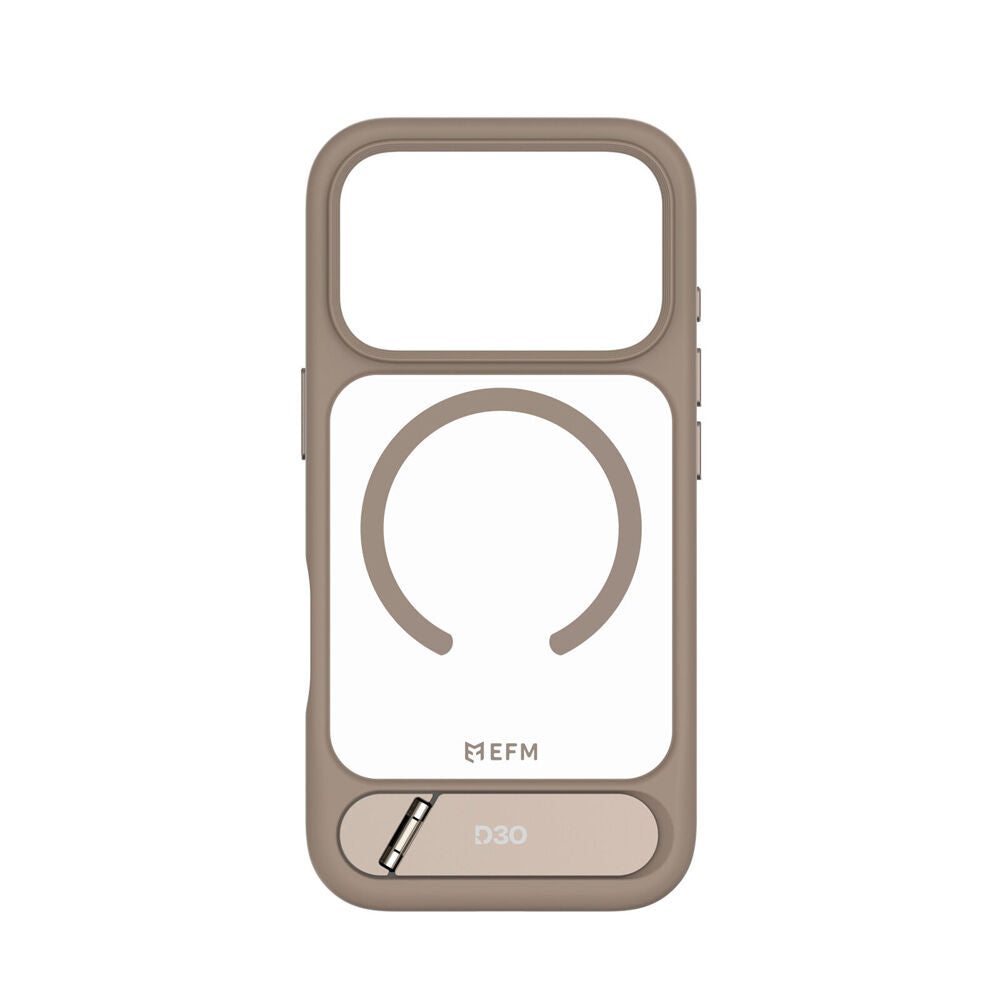 Efm 6.3in Mocha Lite Alta Phone Case with D3O Bio For iPhone 17 Pro