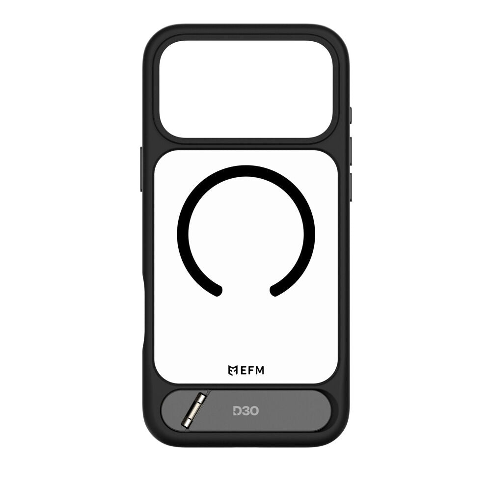 Efm 6.9in Black Alta Phone Case with D3O Bio For iPhone 17 Pro Max