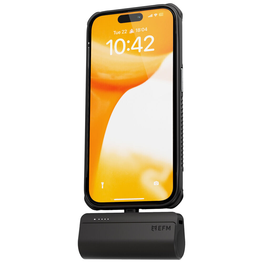Efm Power On-The-Go Battery Powerbank 5000mAh For All USB-C Devices Black (2 Pieces) — image 2
