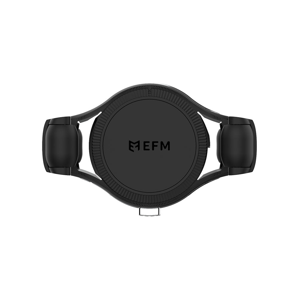 Efm Car Vent Phone Mount/Holder 15W Wireless Charger Graphite — image 2