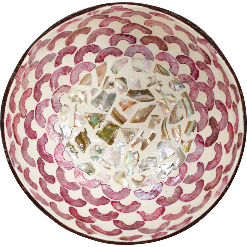LVD Lifesaver 13cm Decorative Coco MOP Bowl Container Home Tabletop Desk Decor Round — image 2