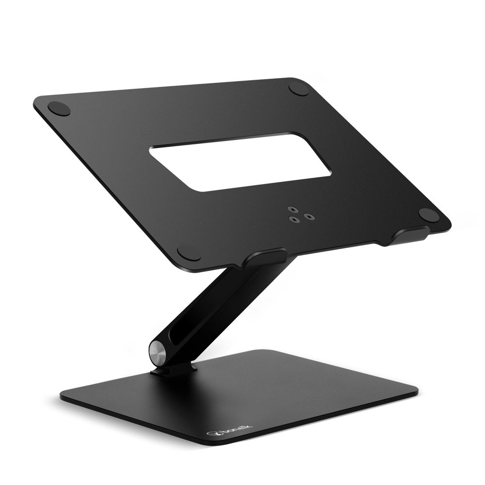 Bon.Elk Bonelk Elevate 11" to 17" Laptop Stand Pivot Tiltable Portable Holder Black