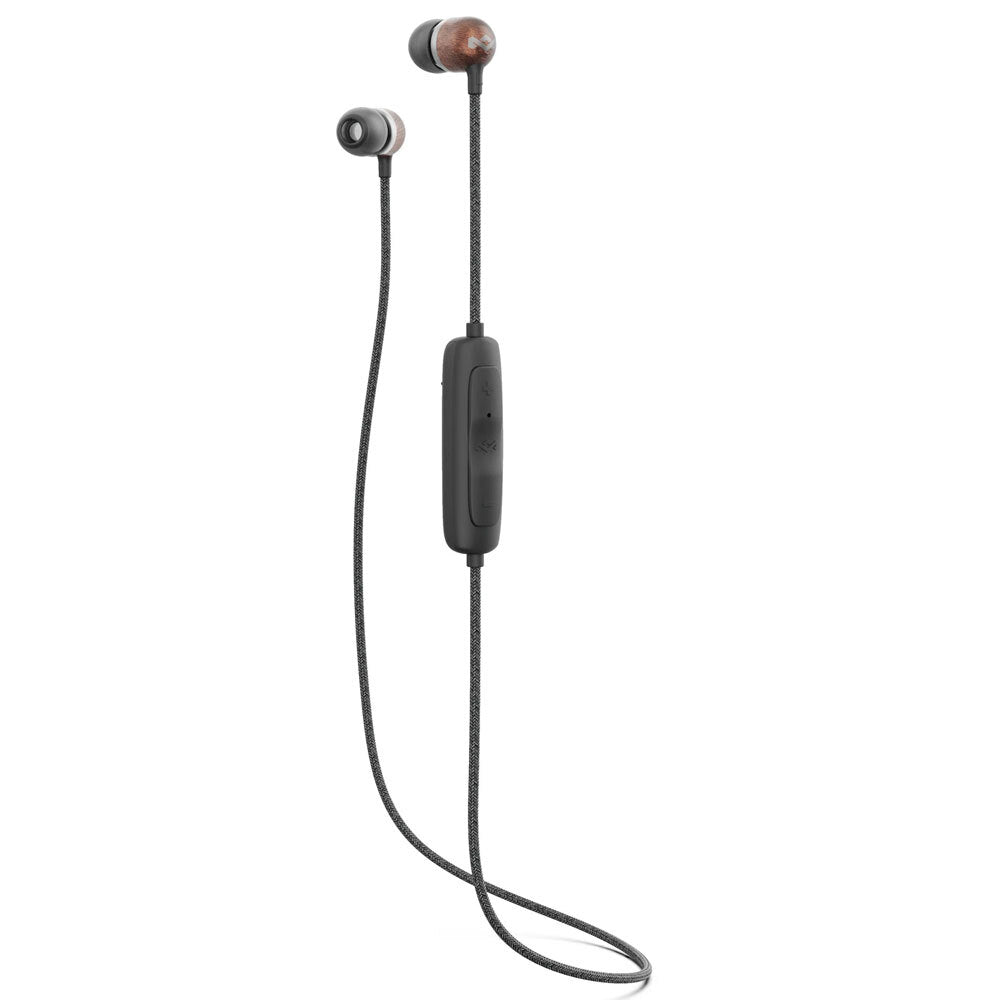 House of Marley Smile Jamaica 2 Bluetooth Wireless Neck Band In-Earphones — Black