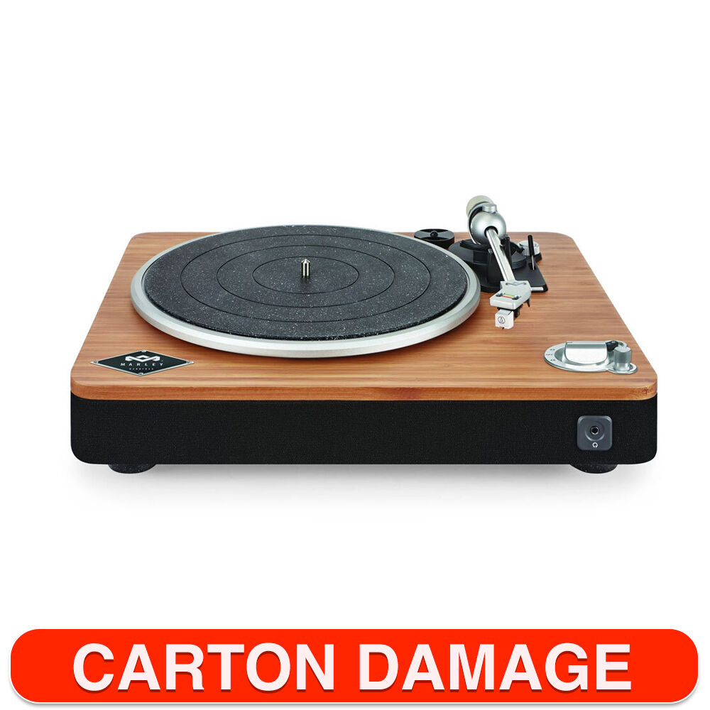 House of Marley BLK Bluetooth Stir It Up Wireless Turntable/Vinyl Record Player