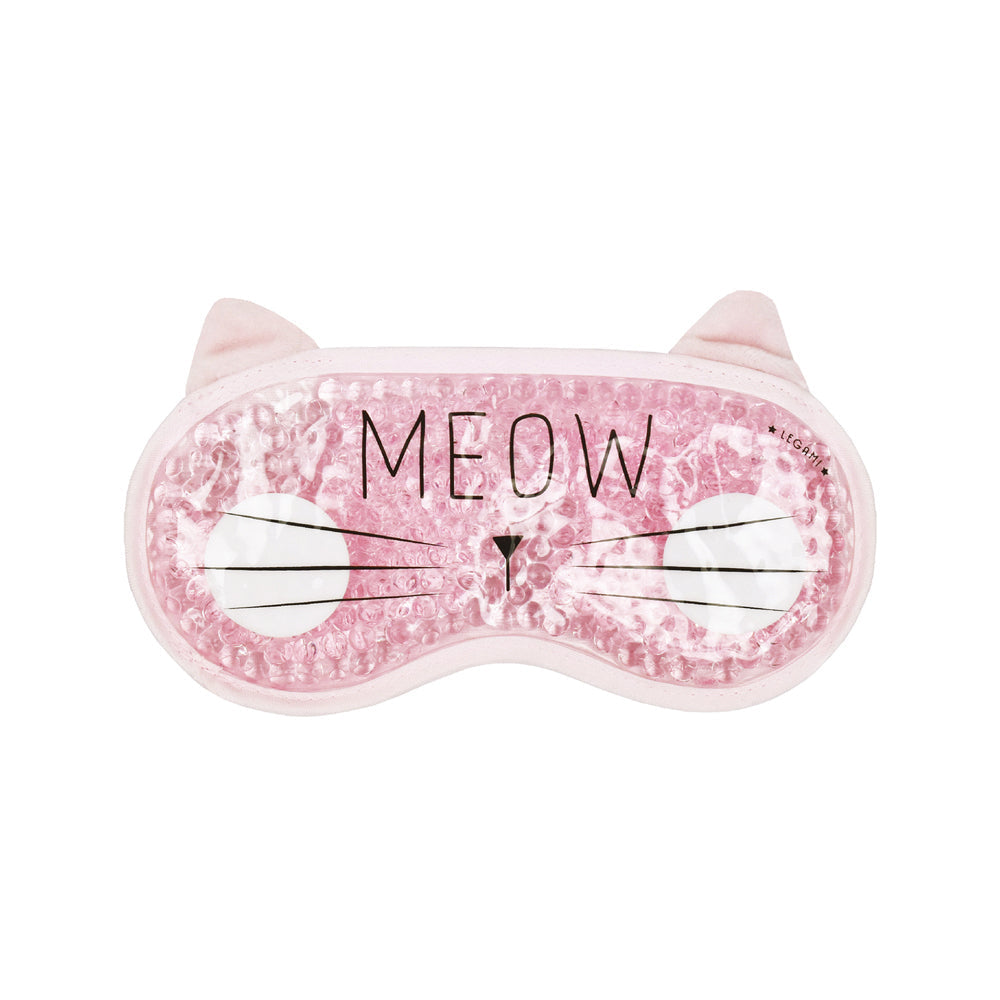 Legami Gel Eye Mask/Sleeping Blindfold - Chill Out Meow (2 Pack)