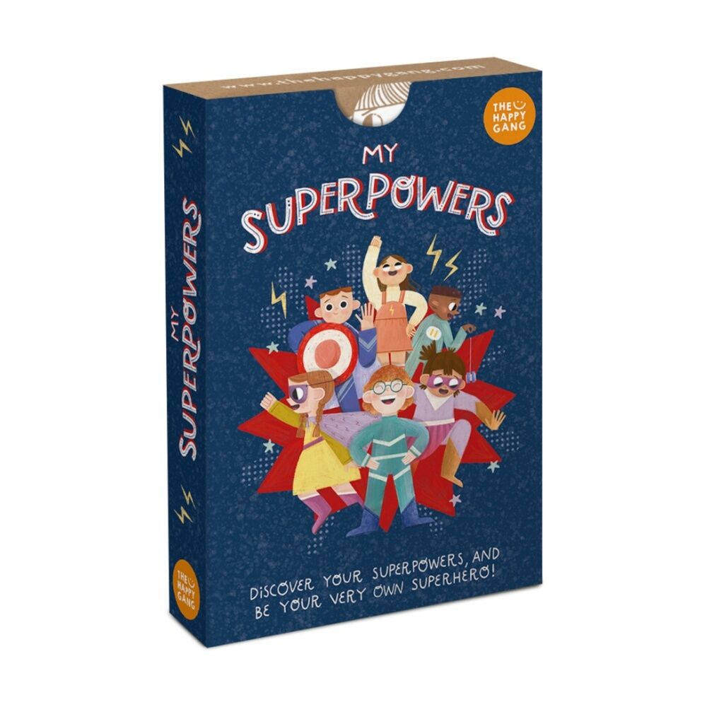 The Happy Gang My Superpowers Children Cards Games Kids Activity Set 5Y+ (30 Pieces)