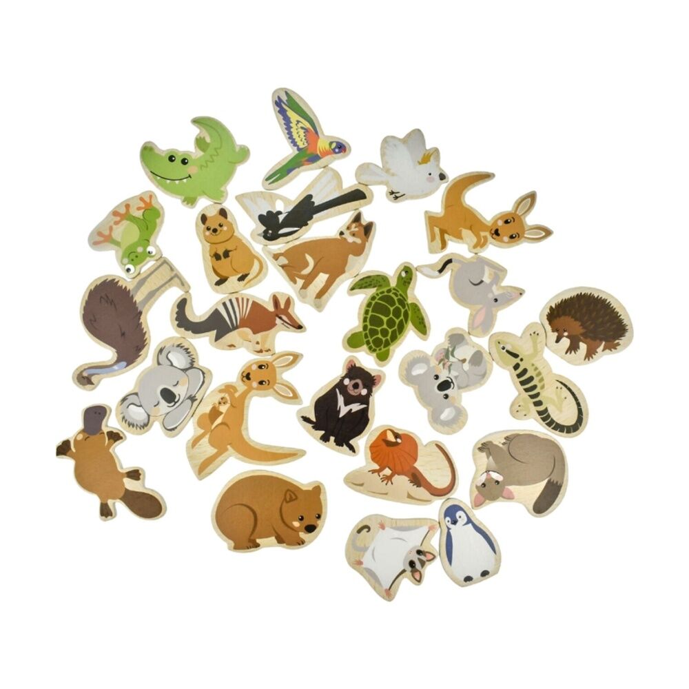 Koala Dream 25Pcs 2y+ Fridge Friends Wooden Magnetic Australian Animals — image 2
