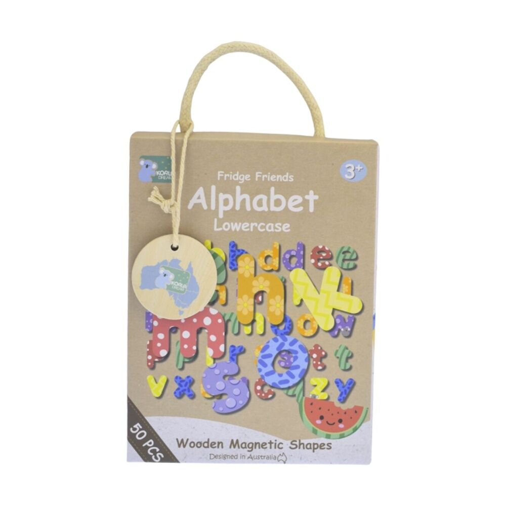 Koala Dream Fridge Friends Kids Toy Magnet Set Lowercase Alphabet (50 Pieces) — image 4
