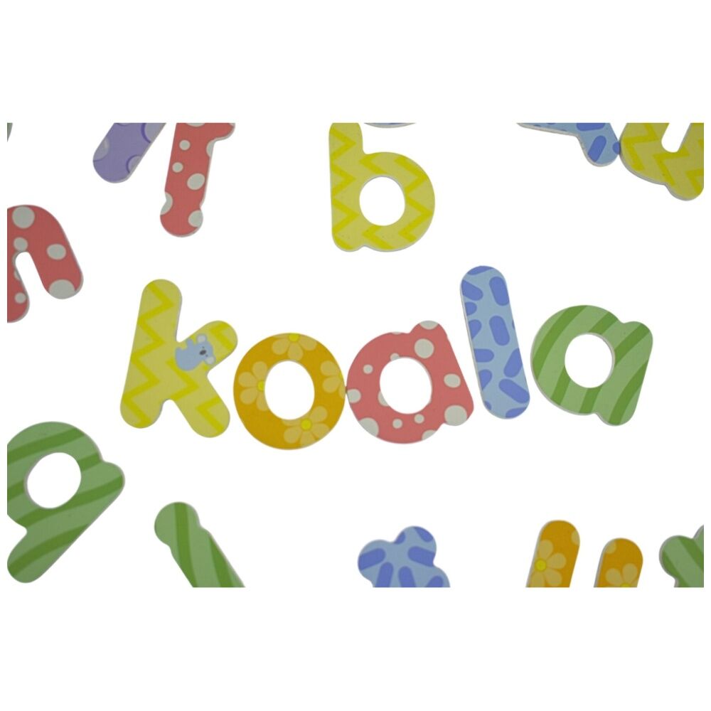 Koala Dream Fridge Friends Kids Toy Magnet Set Lowercase Alphabet (50 Pieces) — image 3