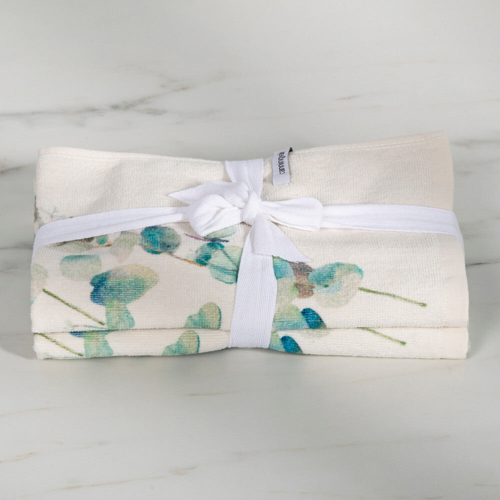 Canningvale Aussie 45x70cm Cotton Tea Towel Botanical Rectangle Eucalyptus (2 Pieces) — image 2