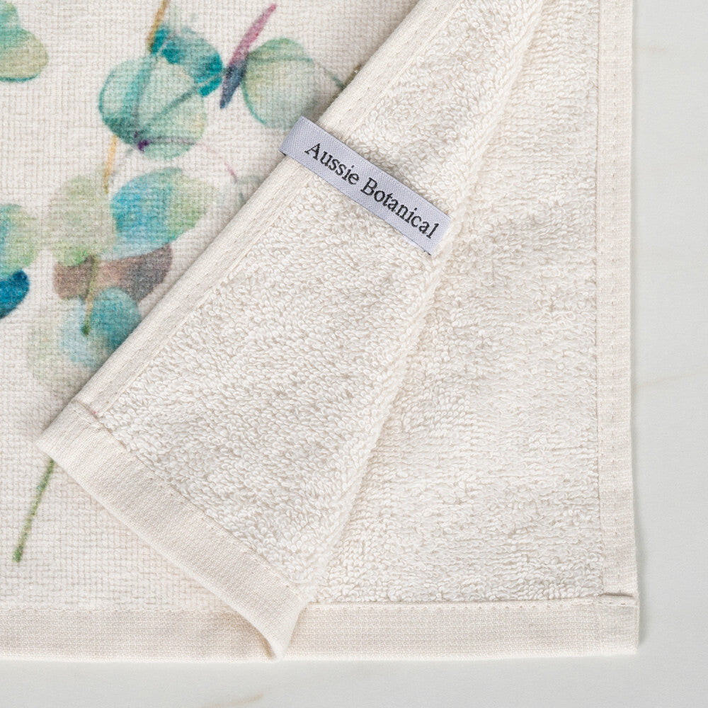Canningvale Aussie 45x70cm Cotton Tea Towel Botanical Rectangle Eucalyptus (2 Pieces) — image 3